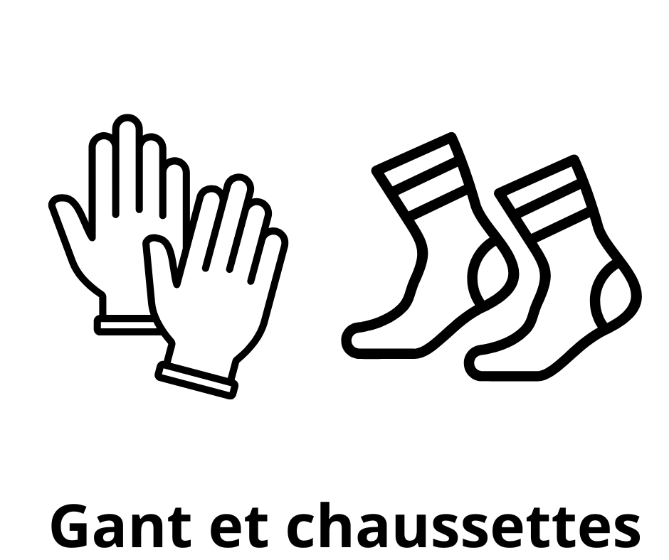 Gant et chaussettes
