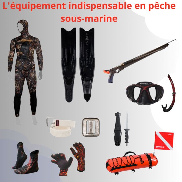 L'équipement indispensable en chasse sous-marine